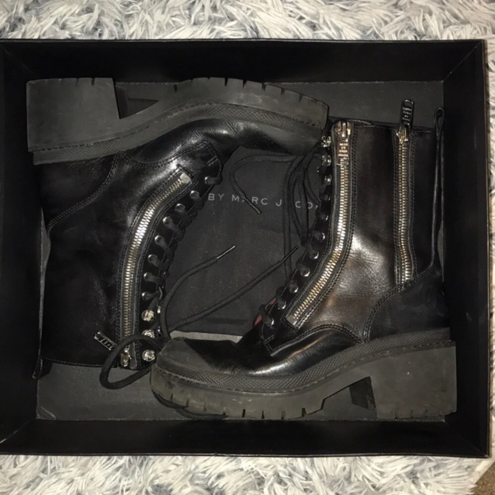 Marc By Marc Jacobs combat boots
